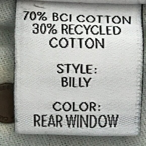 Boyish Billy Jeans Women 26 Blue Mid Rise Button Fly Distressed Raw Hem Boho - Picture 12 of 12